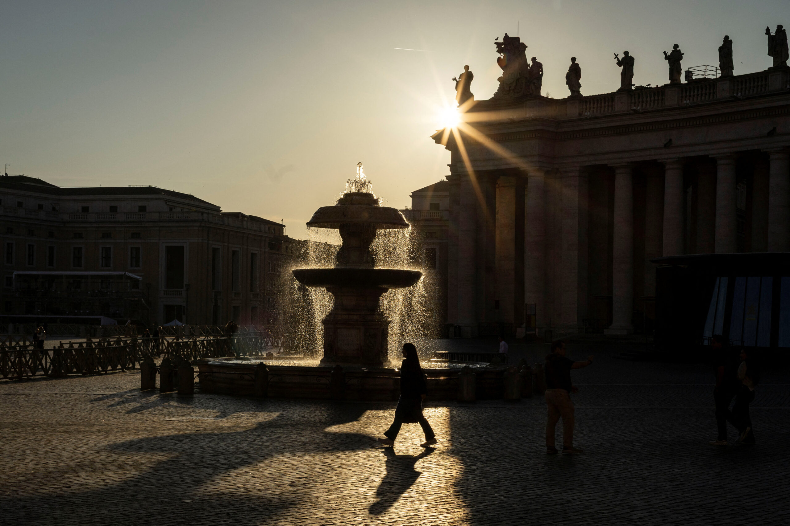 Scenes around St.Peter's Square at the Vatican
