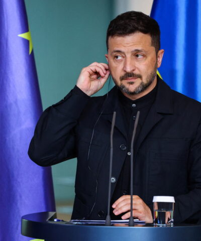 Ο πρόεδρος της Ουκρανίας Βολοντίμιρ Ζελένσκι