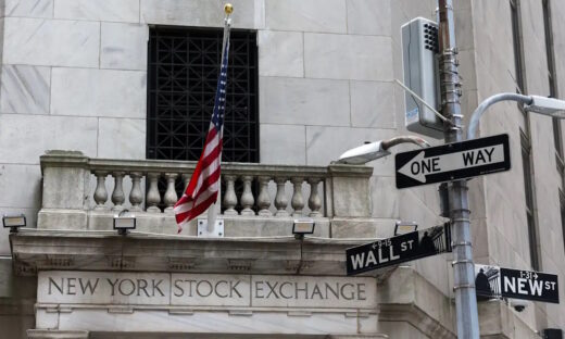 The Wall Street entrance