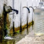 Βρύση στο χωριό Νύμφες στη Κέρκυρα. Τρίτη 27 Αυγούστου 2024. (ΓΙΩΡΓΟΣ ΚΟΝΤΑΡΙΝΗΣ/EUROKINISSI)