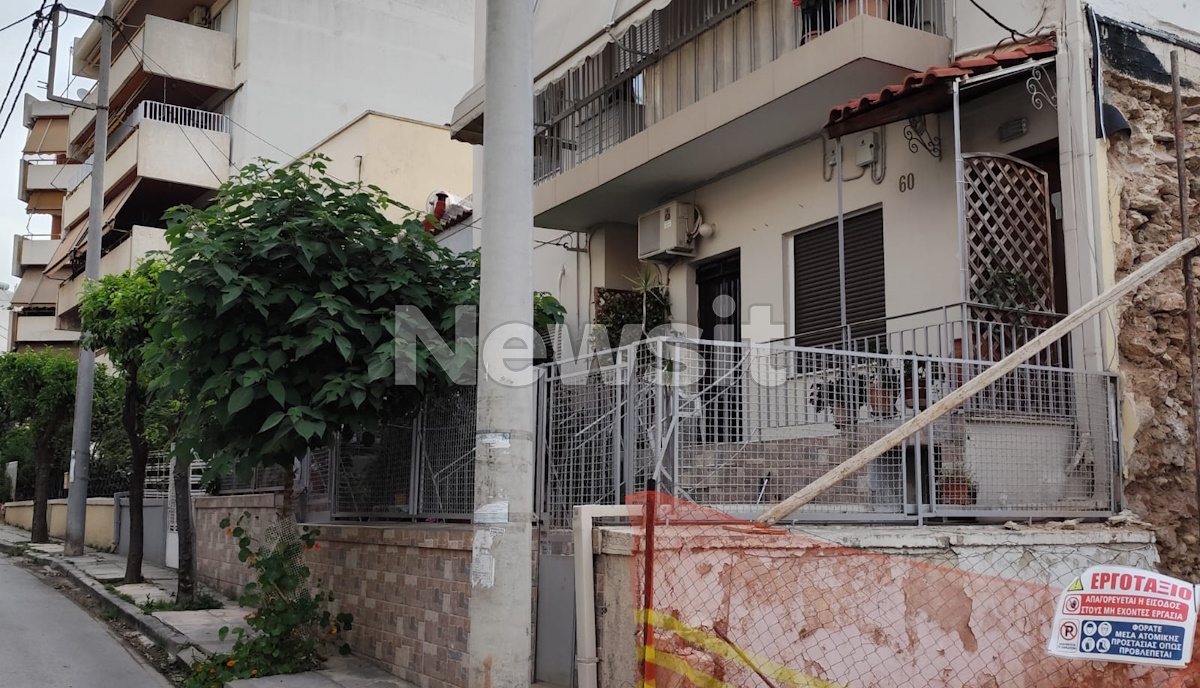 Το σπίτι που βρέθηκε νεκρή η γυναίκα στη Νέα Χαλκηδόνα