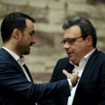 O Αλέξης Χαρίτσης και ο Σωκράτης Φάμελλος
