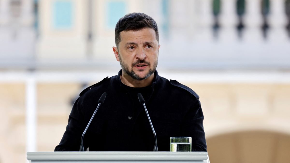 Ο πρόεδρος της Ουκρανίας Βολοντίμιρ Ζελένσκι