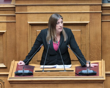 Η πρόεδρος της Πλεύσης Ελευθερίας Ζωή Κωνσταντοπούλου