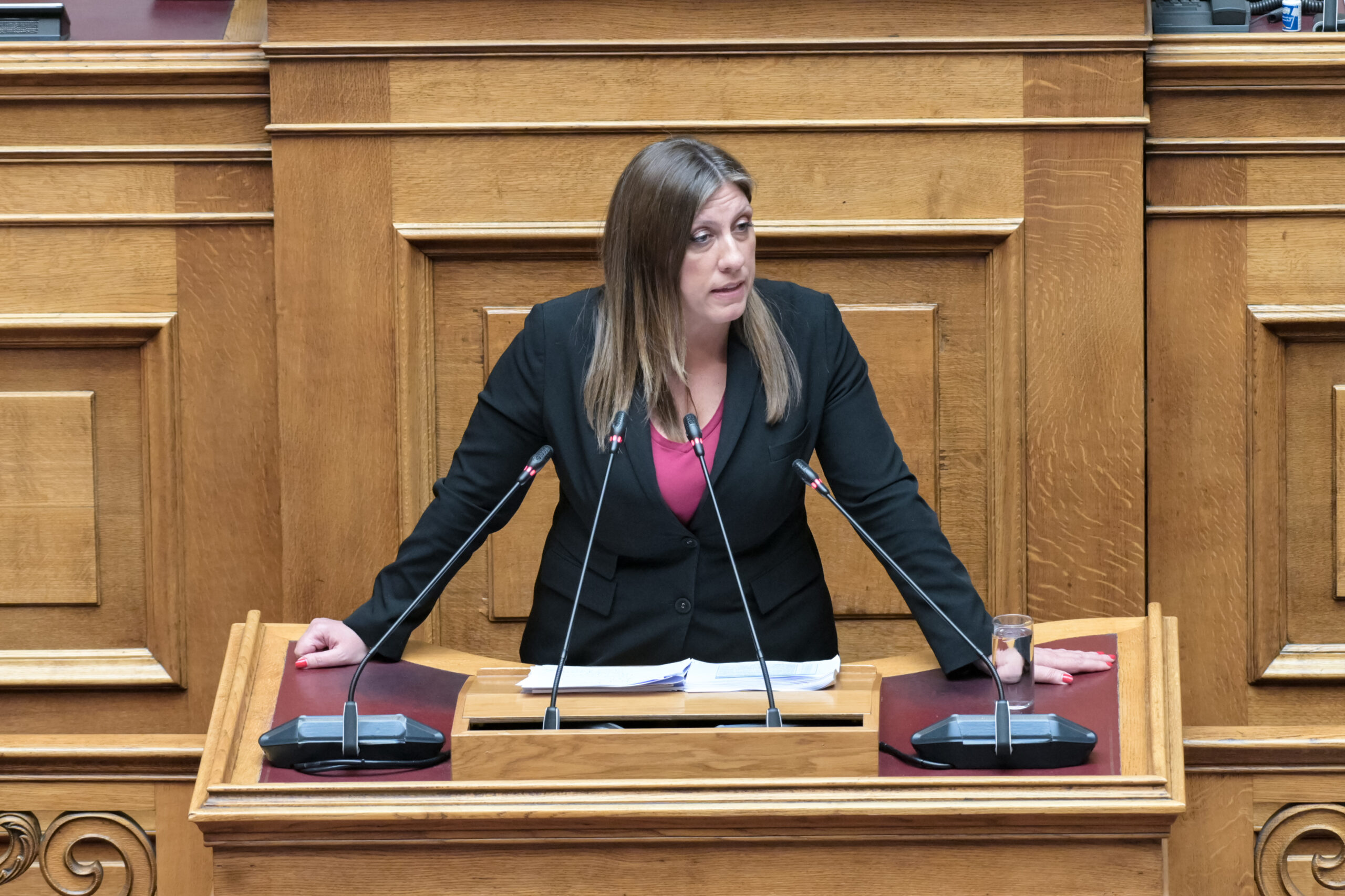 Η πρόεδρος της Πλεύσης Ελευθερίας Ζωή Κωνσταντοπούλου