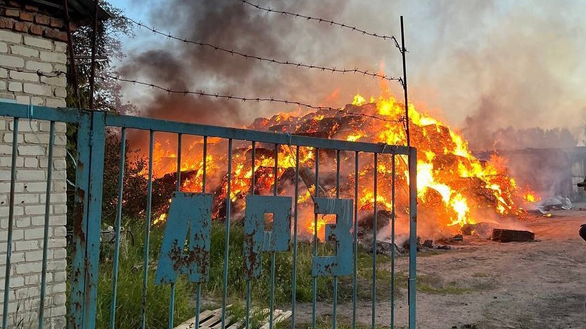 Εικόνες καταστροφής μετά το ουκρανικό χτύπημα
