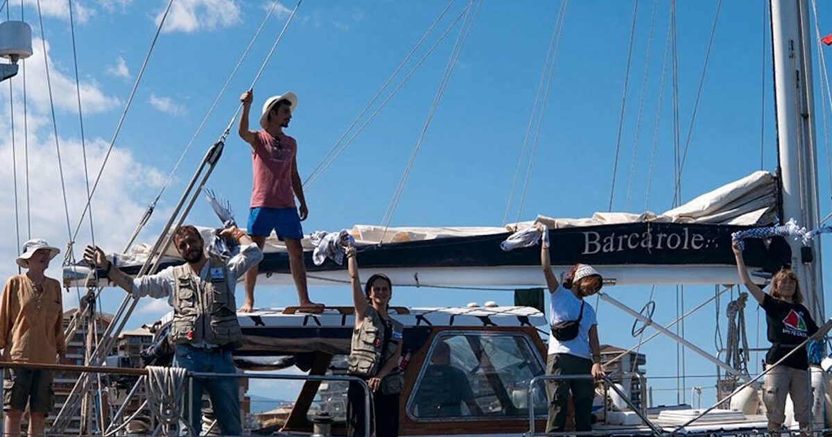 Israel “will block the ship of Greta Tuneg” that carries humanitarian aid to Gaza