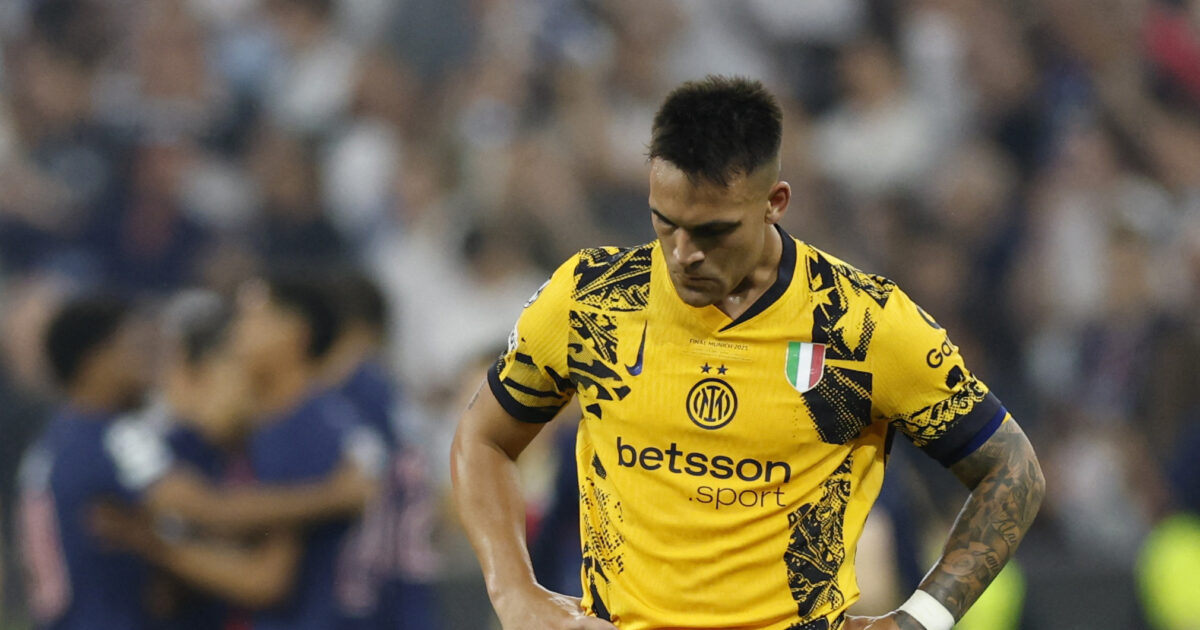 Lautaro Martins apologized to Inter fans for defeat in the Champions League final