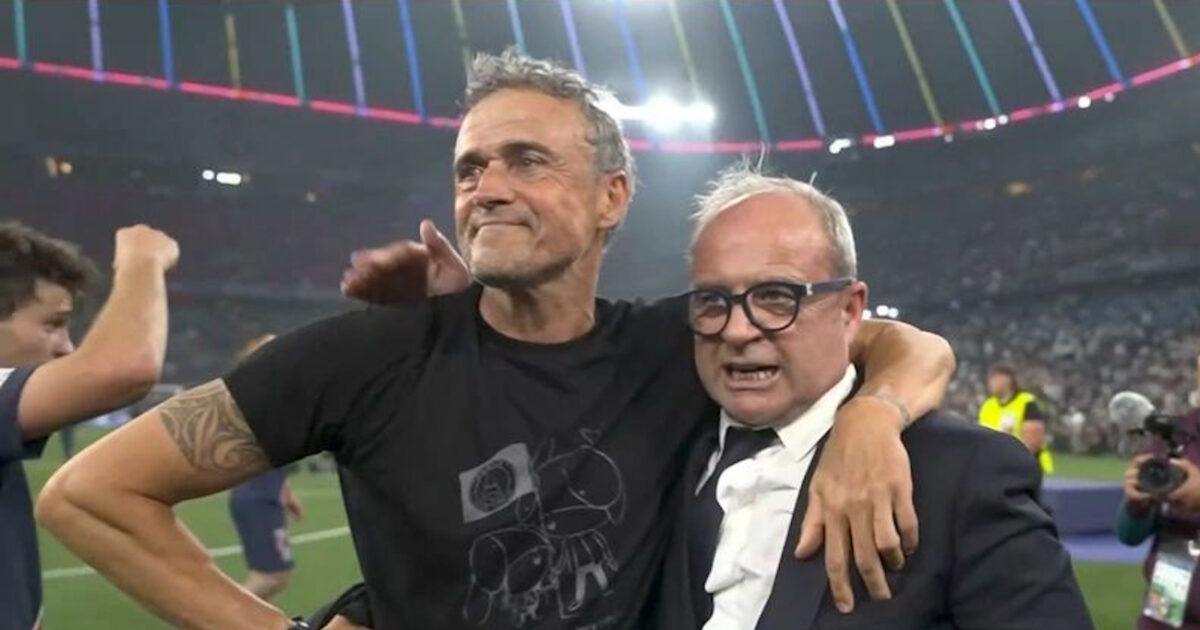 Luis Enrique: The T -shirt for his wrongful daughter, who wore after the triumph of Paris Saint -Germain