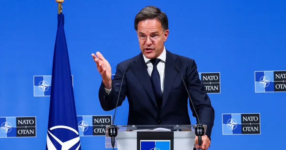 The NATO leader will propose defense spending target at 5% of GDP at the Hague summit