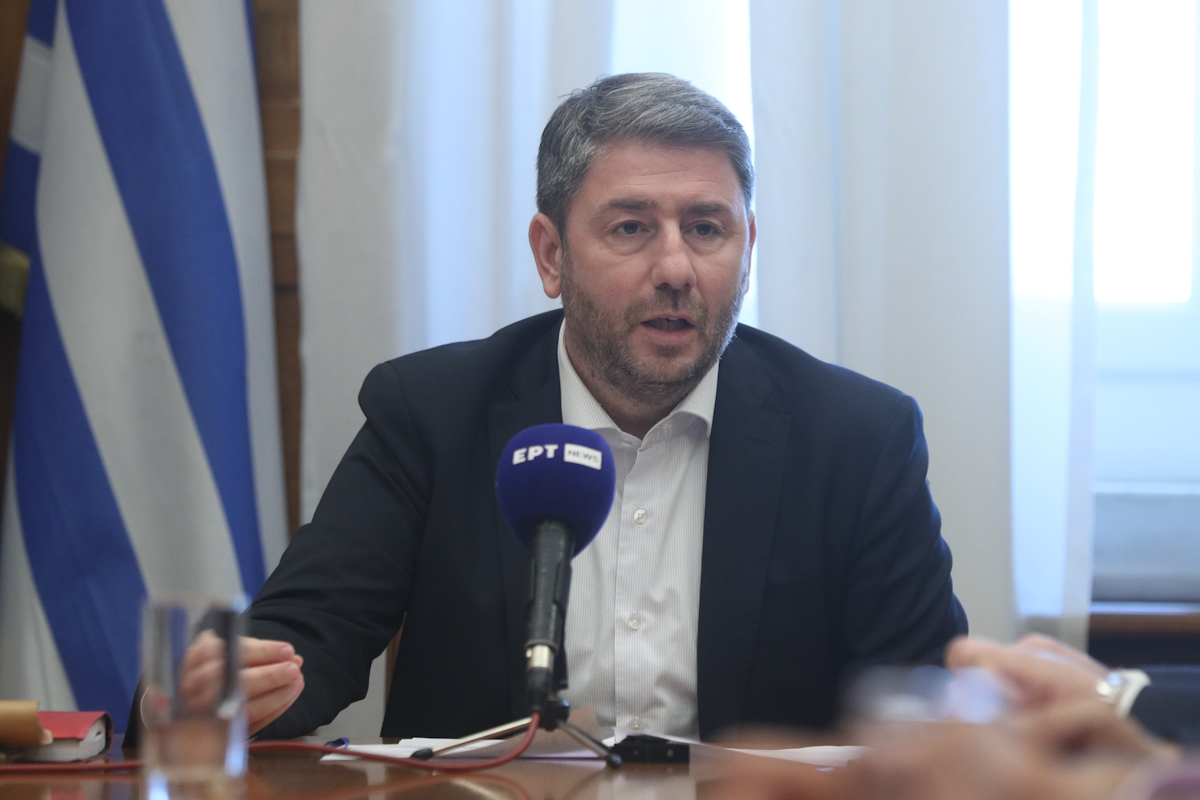 Ο Πρόεδρος του ΠΑΣΟΚ - ΚΙΝΑΛ, Νίκος Ανδρουλάκης