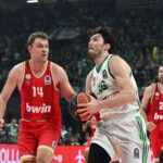 Στιγμή από τον τελικό της Greek Basketball League