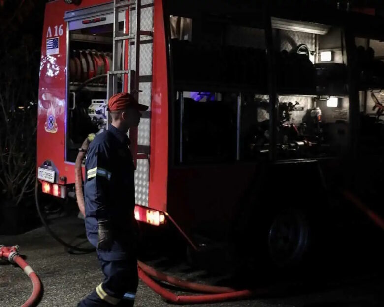Ηράκλειο: Φωτιά σε δημοτικό σχολείο στον Δήμο Χερσονήσου