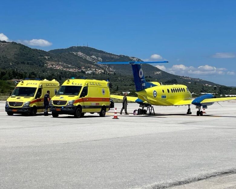 Μυτιλήνη: Αντίστροφη αεροδιακομιδή – Γιατρός από την Αθήνα πέταξε στο νησί για να σώσει 41χρονο με έμφραγμα