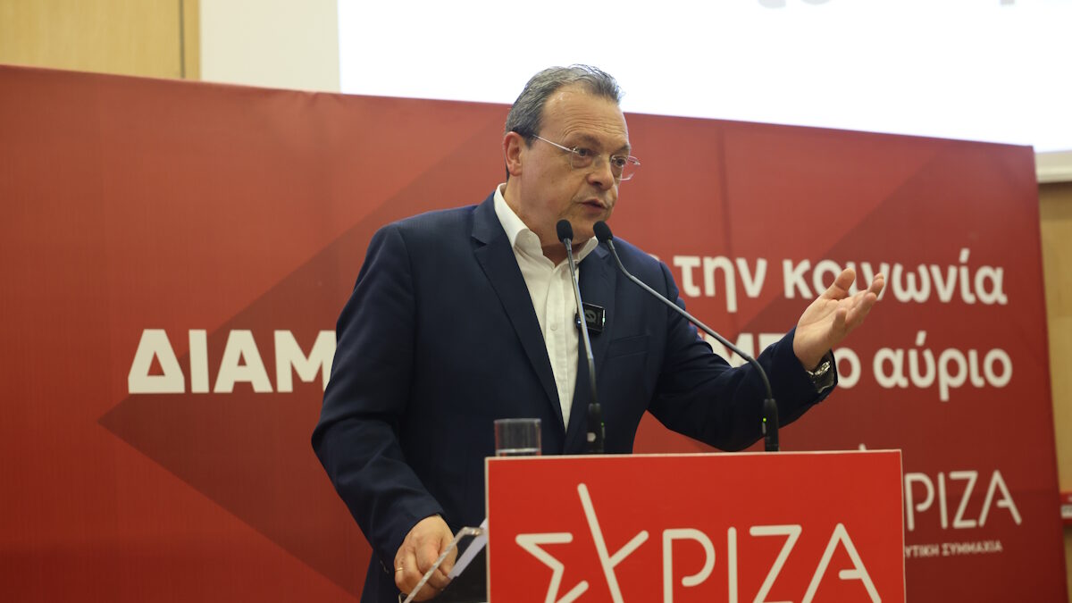 Ο Πρόεδρος του ΣΥΡΙΖΑ - ΠΣ, Σωκράτης Φάμελλος