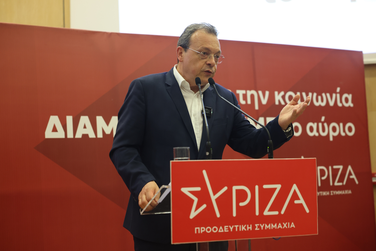 Ο Πρόεδρος του ΣΥΡΙΖΑ - ΠΣ, Σωκράτης Φάμελλος