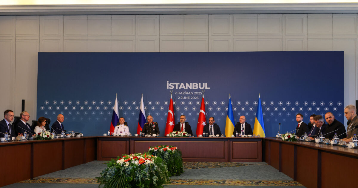 Constantinople: Peaceful conversations between Russia and Ukraine began