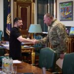 Ο πρόεδρος της Ουκρανίας με τον επικεφαλής της Υπηρεσίας Ασφαλείας της Ουκρανίας Maliuk