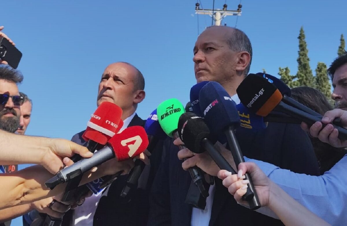 Ο Γιώργος και ο Παναγιώτης Αγγελόπουλος