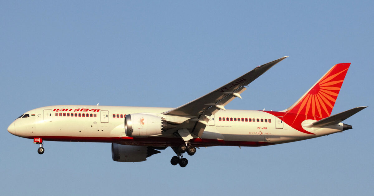 Threat to Air India plane bomb with 156 passengers: made an extraordinary landing in Thailand