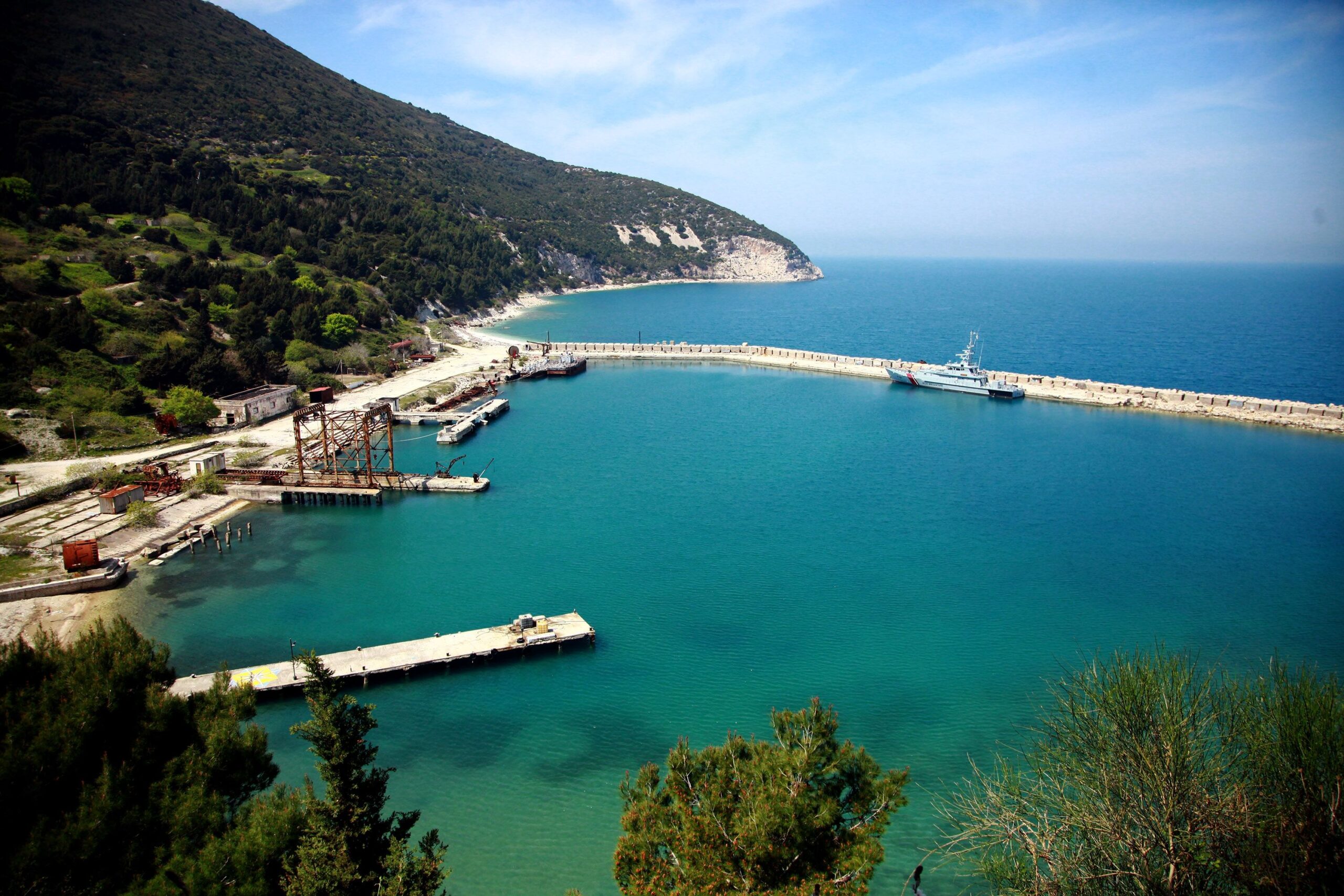 Νησί Sazan Αλβανία
