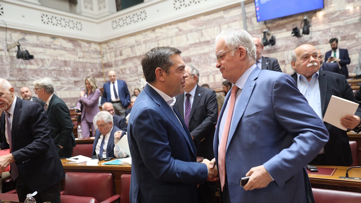 Αλέξης Τσίπρας και Κωνσταντίνος Τασούλας