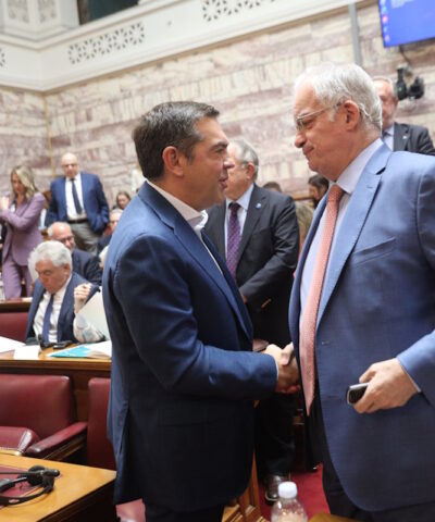 Αλέξης Τσίπρας και Κωνσταντίνος Τασούλας
