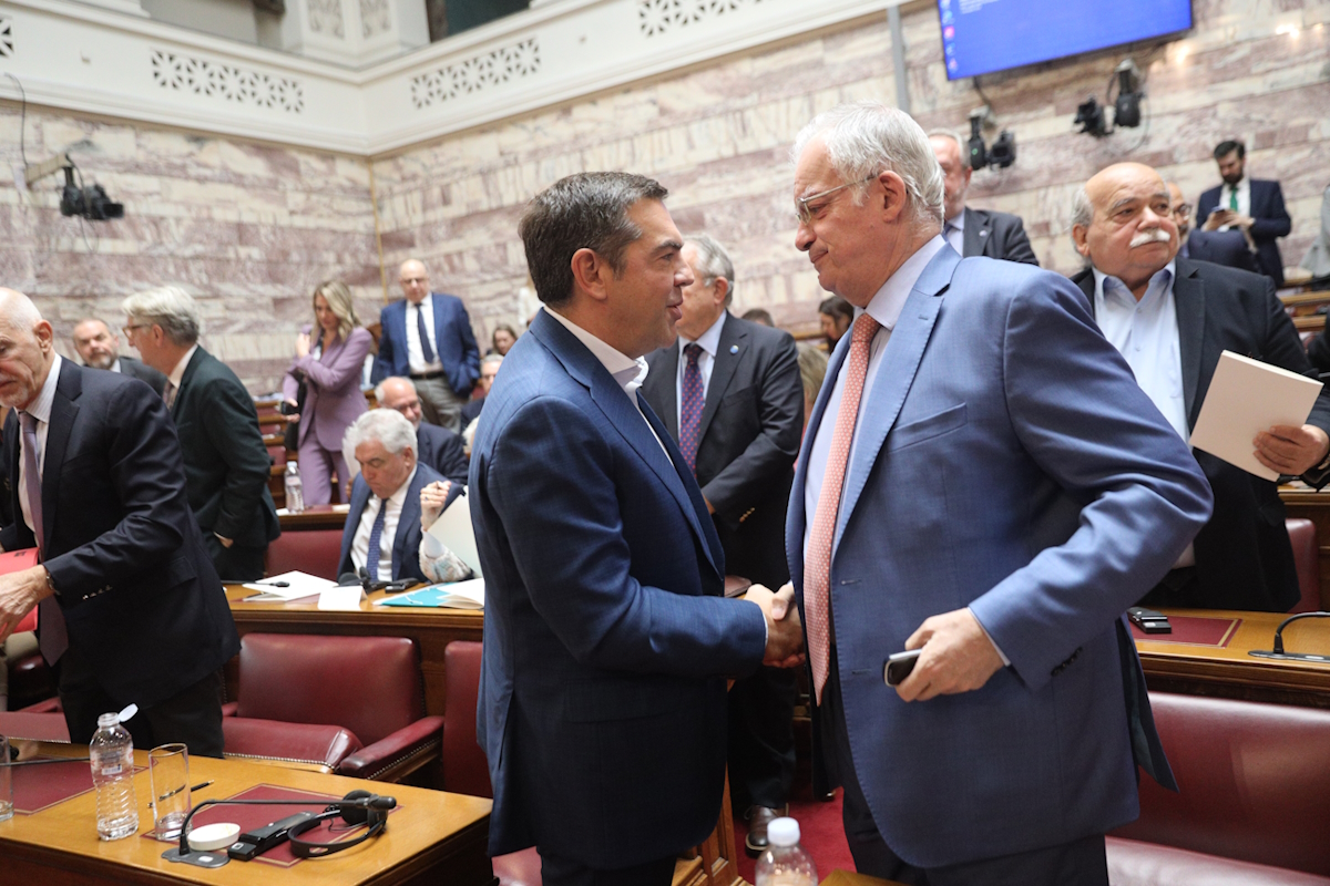 Αλέξης Τσίπρας και Κωνσταντίνος Τασούλας