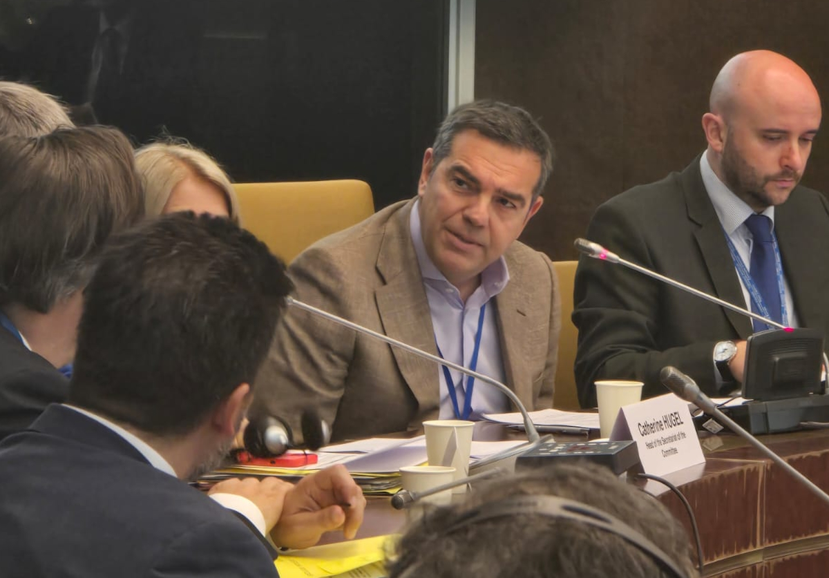 Ο Αλέξης Τσίπρας στη συνεδρίαση της Επιτροπής Δυτικών Βαλκανίων της Κοινοβουλευτικής Επιτροπής του Συμβουλίου της Ευρώπης