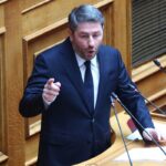 Ο πρόεδρος του ΠΑΣΟΚ-ΚΙΝΑΛ Νίκος Ανδρουλάκης