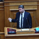 Ο Νίκος Ανδρουλάκης στη Βουλή