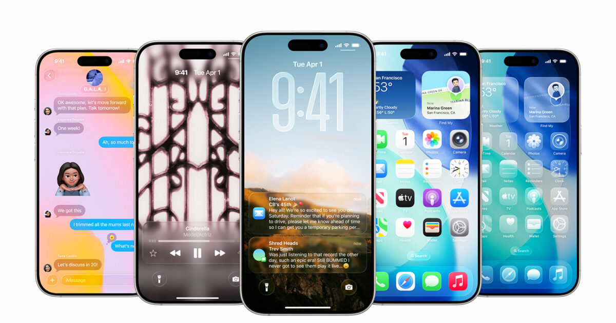 With iOS 26 Apple upgrades iPhone experience
