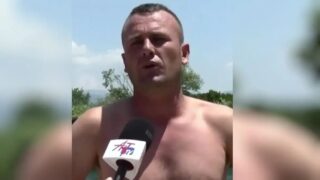 Ο άνδρας που ανέσυρε τα 2 παιδιά από τα νερά του Αράχθου