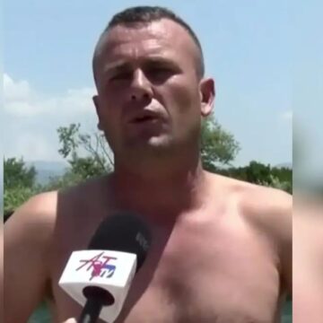 Ο άνδρας που ανέσυρε τα 2 παιδιά από τα νερά του Αράχθου