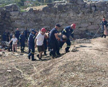 Μεγάλη επιχείρηση στήθηκε για τη διάσωση του τουρίστα