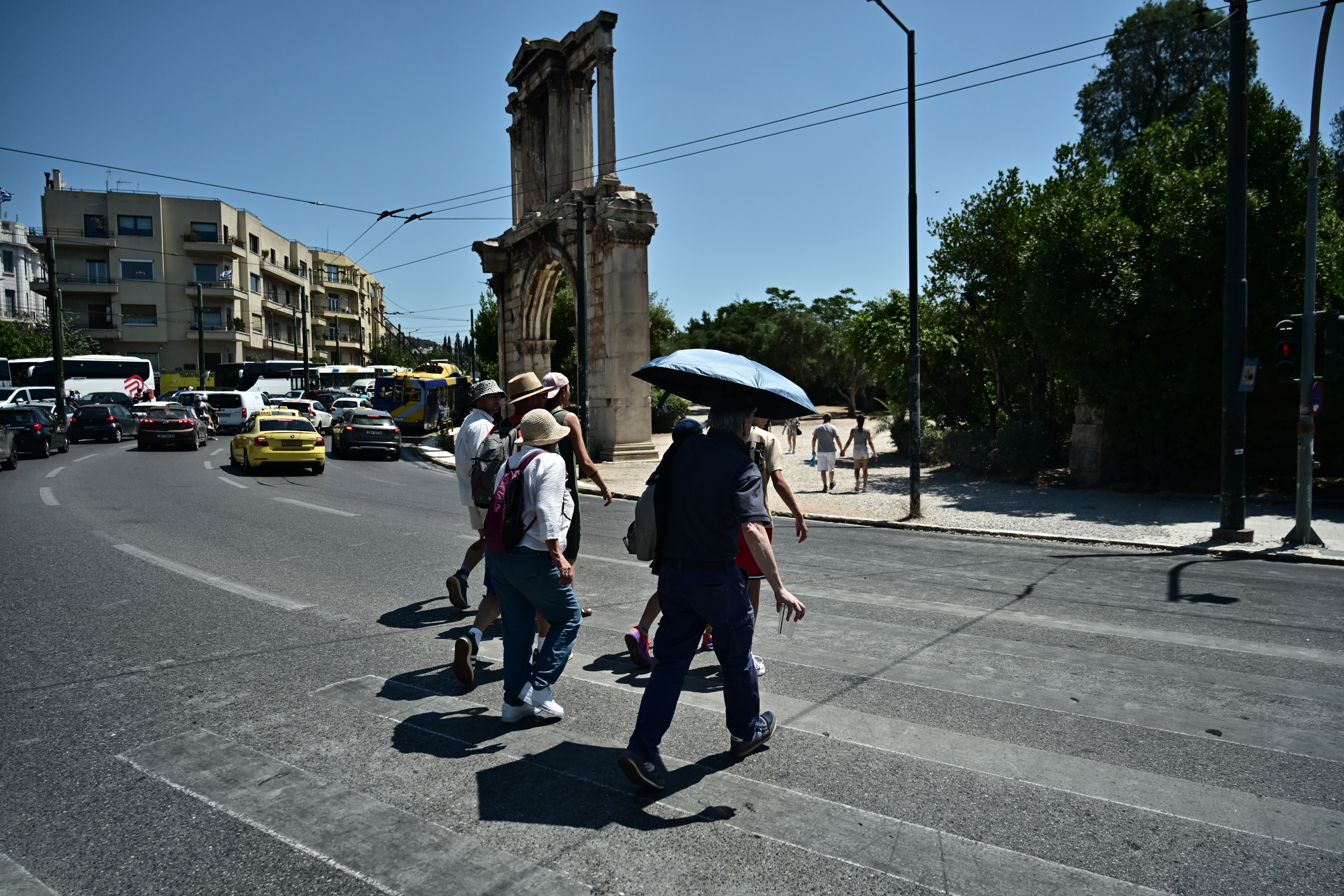Καύσωνας στην Αθήνα