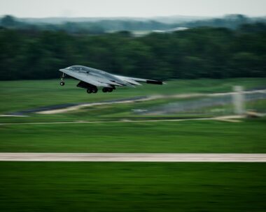 A B-2 Spirit stealth bombe