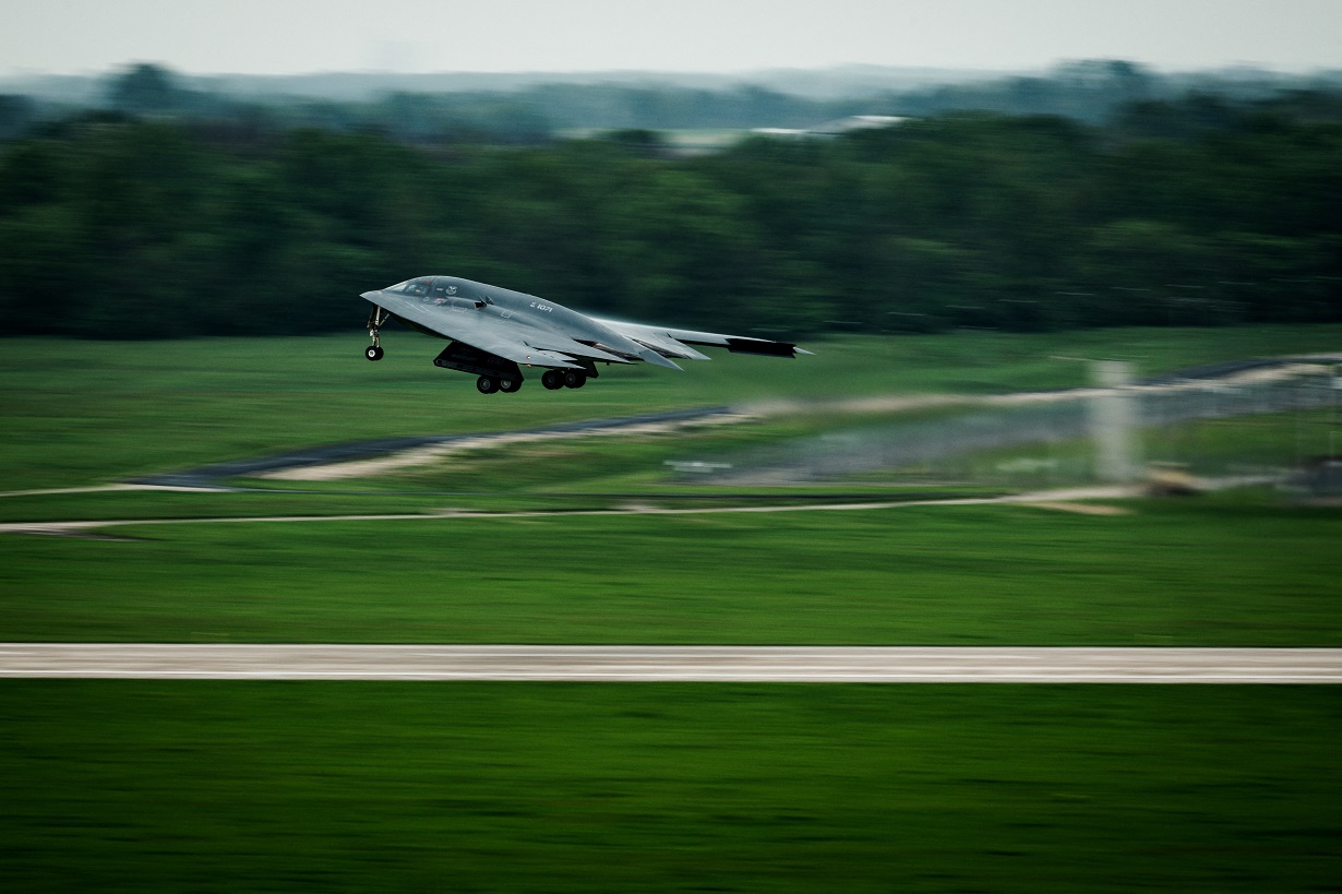 A B-2 Spirit stealth bombe