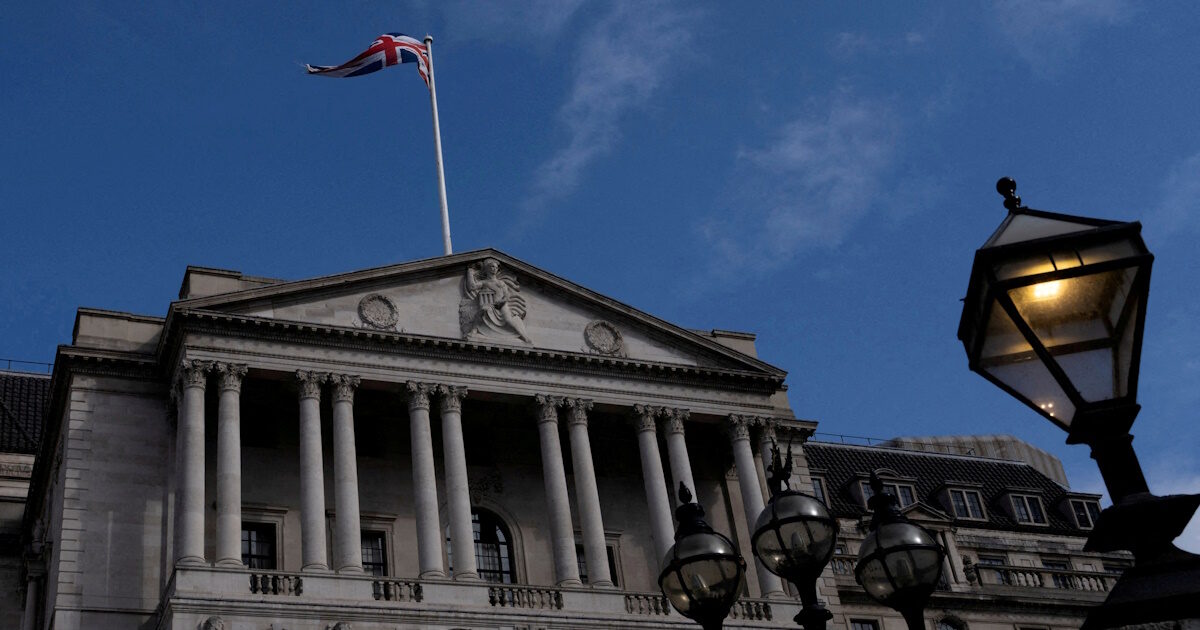 The Bank of England maintained its interest rate steady