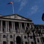 General view of the Bank of England building