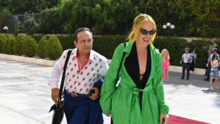 Ο Σπύρος Μπιμπίλας και η Τζώρτζια Κεφαλά