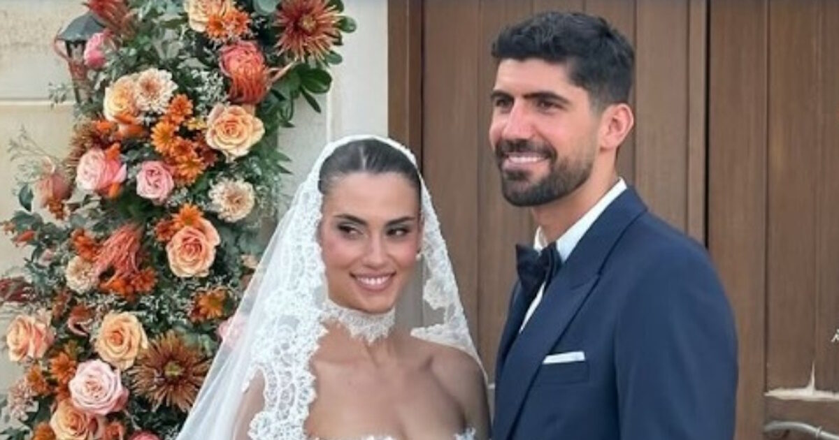 Andreas Bouchalakis married his beloved Alexandra