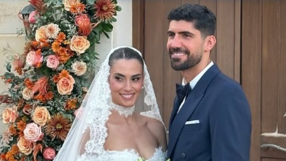 Ο Ανδρέας Μπουχαλάκης με την Αλεξάνδρα