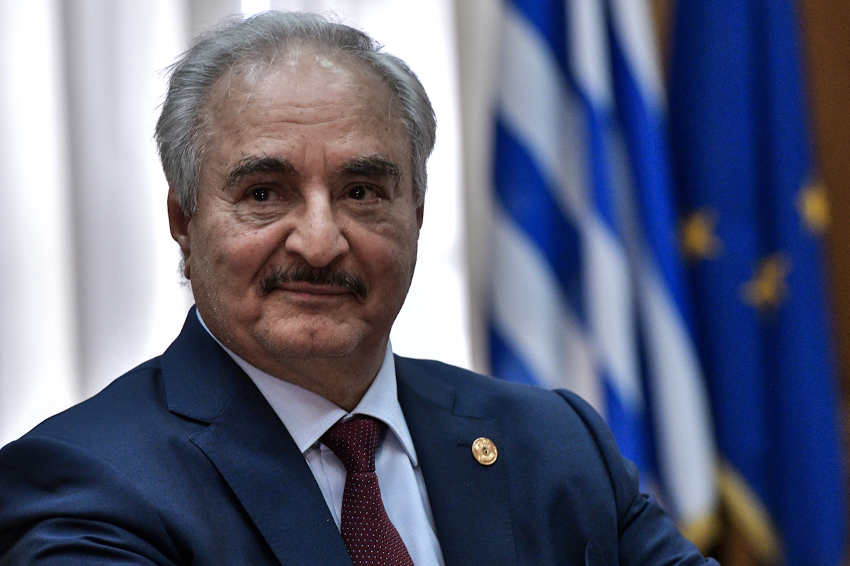 Ο Λίβυος στρατάρχης, Χαλίφα Χαφτάρ όταν είχε επισκεφθεί την Αθήνα