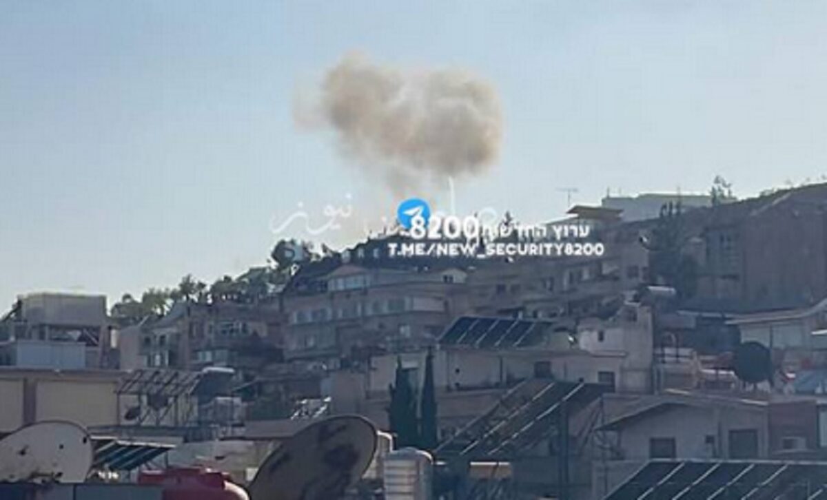 Έκρηξη στη Δαμασκό