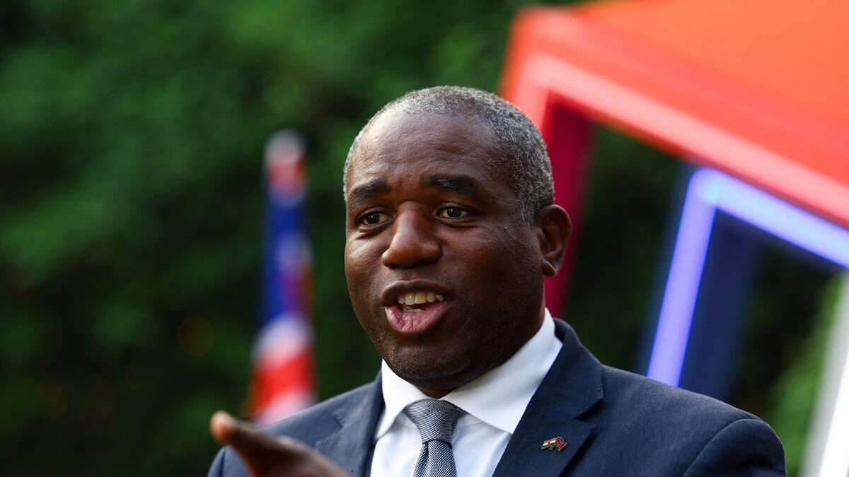 Ο Υπουργός Εξωτερικών της Βρετανίας, David Lammy