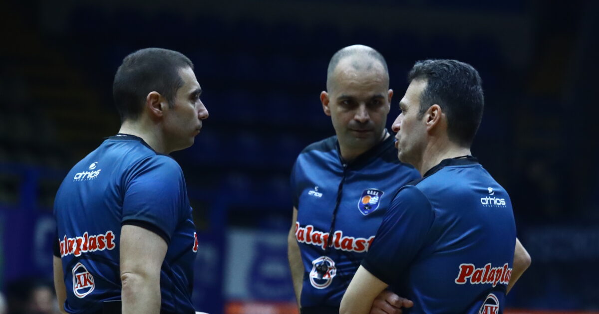 Olympiacos – Panathinaikos: The referees of the second GBL final in the SEF