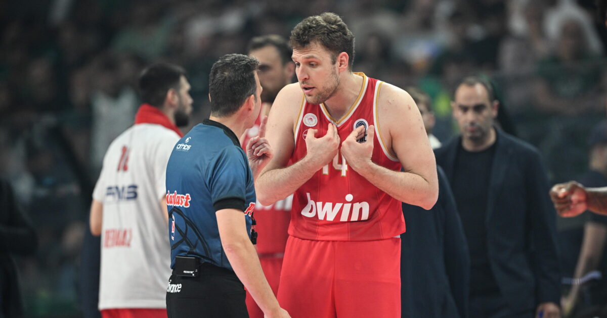 Olympiacos – Panathinaikos: Game 4 referees of the GBL finals series