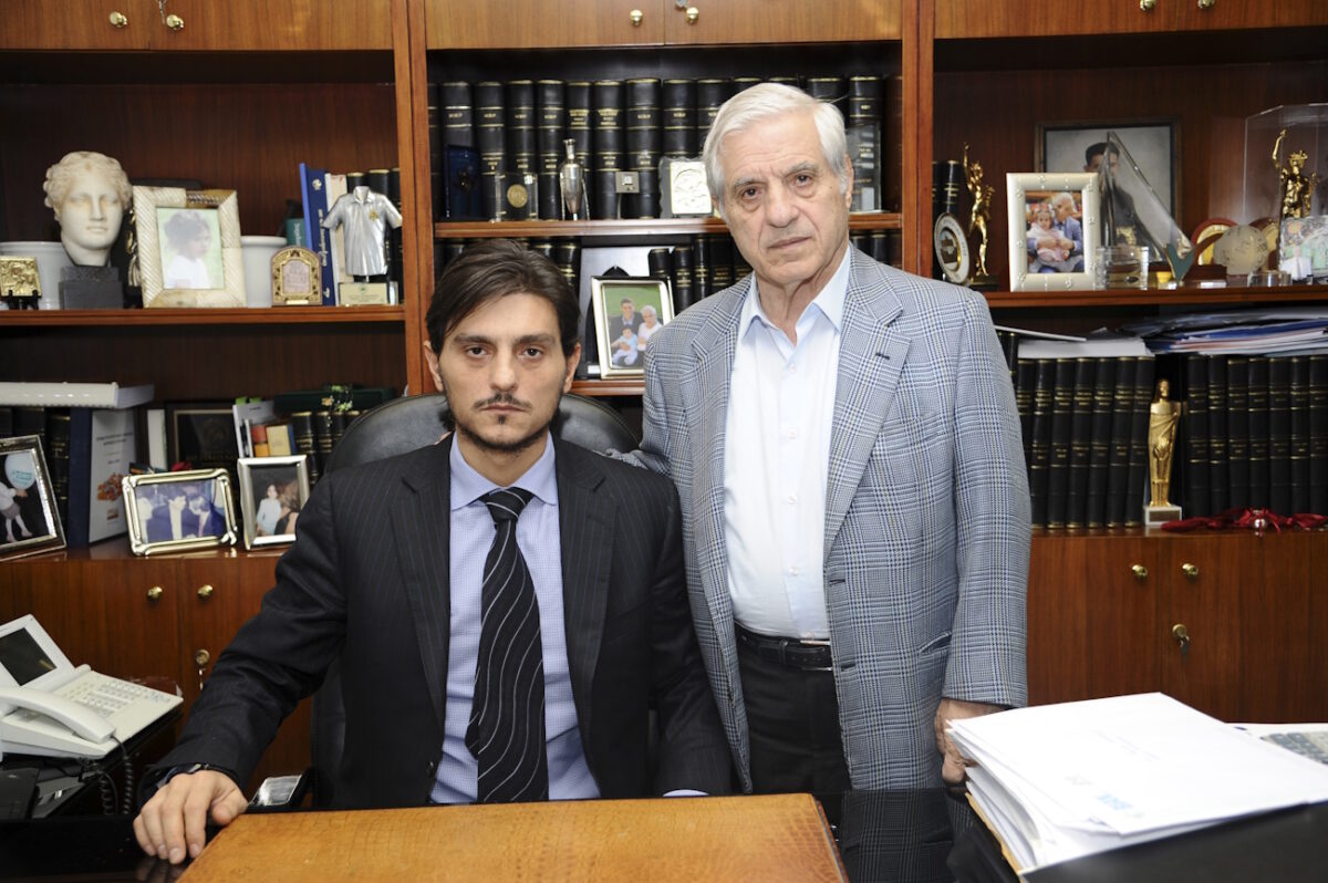 Δημήτρης και Παύλος Γιαννακόπουλος (ΦΩΤΟ ΦΩΤΟΓΡΑΦΙΕΣ ΑΡΧΕΙΟΥ