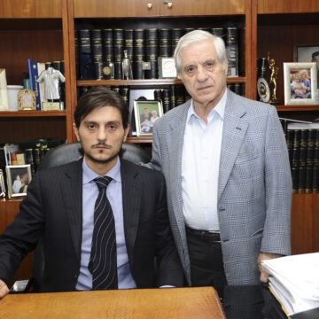 Δημήτρης και Παύλος Γιαννακόπουλος (ΦΩΤΟ ΦΩΤΟΓΡΑΦΙΕΣ ΑΡΧΕΙΟΥ